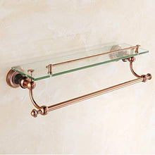 WHSS. Toilette in Vetro Bagno Multistrato con Portasciugamani Accessori Bagno Hardware Bagno Mensola Bagno