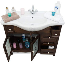 Shop Chic Mobile da bagno 105 cm base e lavabo country arte povera