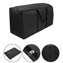 Kdrirad Borsa Portaoggetti per Cuscini da Giardino,Resistente 210D Borse da Viaggio Borsa da Trasporto Custodia Organizer con Maniglie per Casa e Patio Albero di Natale (Size : 173 * 76 * 51CM)
