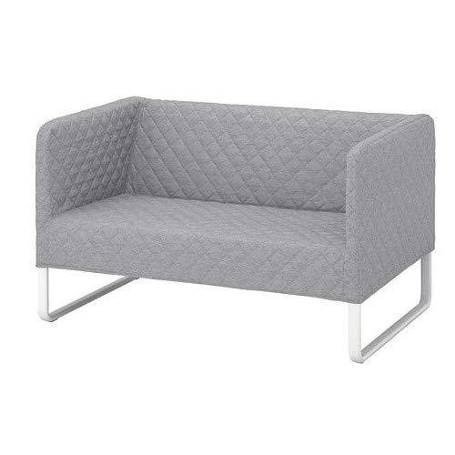 KNOPPARP Ikea - Divano a 2 posti, colore: grigio chiaro - Arredi Casa