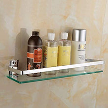 GDFEH Scaffale per Doccia per Doccia in Vetro Scaffale per Doccia in Alluminio, mensola per Il Bagno, Vasca da Bagno (Size : 40CM)