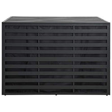 Tidyard Contenitore per Giardino, Baule da Giardino, Baule Contenitore da Esterno in Alluminio 150x100x100 cm Antracite