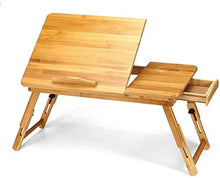 Tavolo da picnic all'aperto Laptop Vassoio regolabile Bamboo Computer Supporto per computer portatile Desk Desk Desk Scrivania Tavolo per laptop per letto Divano letto Vassoio Tavolo da picnic Studiab