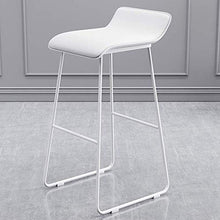 1 PZ Piealto Senza Schienale Sedia Moderna nordica in Pelle PU Adatto ristoranti, soggiorni, banconi, banconi Bar ， Carico Massimo 400 libbre casa, Ufficio
