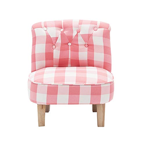 Divano per bambini I bambini del sofà dei bambini Soggiorno Bambino Mobili Imbottiti Braccio Lounge Chairs Sedile (colore rosa) Interno ed esterno ( Colore : Rosa , Dimensione : 55x45x48cm )