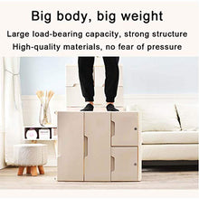 ZKHD Cassettiera A Doppio Cassettiera in Plastica da 48 Cm Khaki, Semplice Scatola di Immagazzinaggio del Guardaroba, Armadietto dell'Armadio,3 Floors