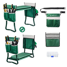 Inginocchiatoio giardino, sgabellino giardinaggio, 2 in 1 sgabellino pieghevole portatile, attrezzi da giardino innovativi, salva la schiena e il ginocchio, per giardinieri e amanti del giardino
