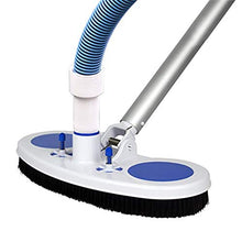 perfk Aspirapolvere per Piscina con Testina di Aspirazione per Strumento di Pulizia, Spazzola per Aspirapolvere per Fontana per Laghetto, Set per Skimmer per Piscina