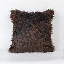Xyfw Set da 4 Pezzi Federa di Peluche Semplice Divano da Ufficio Cuscino per Auto Abbraccio Federa Non Include Cuscino (Uno per Ogni Colore)