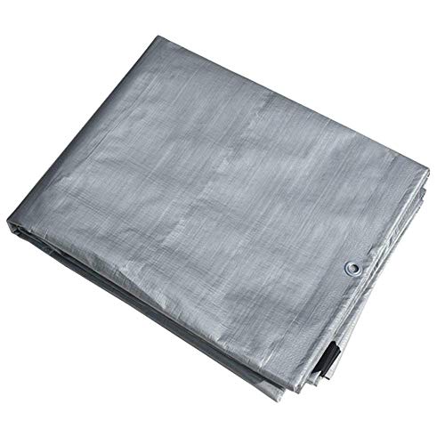 MTYLX Grande Tela Cerata Resistente, Teloni, Copertura per Paralume in Tela Cerata Addensata Impermeabile Antipioia per Esterni per Giardino, Copertura per Auto,un,5 × 7 M