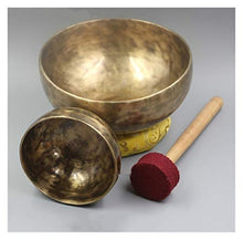 XXYHYQHJD Ciotola di Canto Handmade Yoga Meditation Meditation Tibet Beautiful Healing Music Terapy Copper Tibet Bowl Singing (Color : 12cm)
