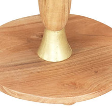vidaXL Tavolino 45 cm in Legno Massello di Acacia