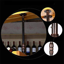 Portabottiglie Per Vino Porta Bottiglie E Vetro Pratico Scaffale Per Bottiglie Di Vino- Portabottiglie Sospeso, Calici A Testa In Giù, Decorazioni Per La Casa