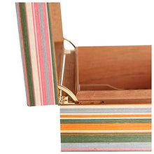 SMEJS Humidor for sigari con umidificatore e Set di sigari for igrometro, Design in Legno Resistente ed Elegante, Interni Funzionali di Fascia Alta Perfetti for sigari