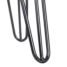 Relaxdays set 2 pezzi tavolino salotto rotondo legno e metallo HxD 52x60 cm per divano, soggiorno, laccato lucido bianco