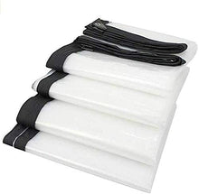per Esterno, Patio e Giardino Tarp Impermeabile Trasparente Trasparente Goccia di plastica Panno Mobili coperture Impermeabili Chiaro Pesante Impermeabile (Color : Clear, Size : 6.4x9.6ft/2x3m)