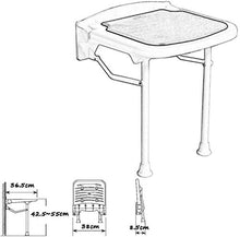 Bagno Sedia da Doccia Sgabello Bagno Sgabello Pieghevole Sgabello Sedia Bagno Sgabello Sedia Parete Parete Sgabello Sgabello Scarpe Sicurezza