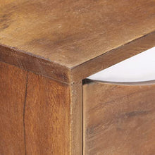vidaXL Cassettiera 43,5x35x90 cm in Legno Massello di Acacia