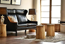 ZXPzZ Sedia Creativa in Legno Massello Comodino Semplice in Legno Pier Piccolo Tavolino in Legno Rotondo Sgabello in Legno (Dimensioni: 33x45cm) (Size : 31x33x45cm)