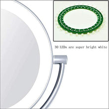 LBWARMB Trucco Specchio con luci Specchio con Specchio per Il Trucco Specchio con luci360 e Degswilese Cosmetici Specchio 3X Amplificato BUGHED SIDETO ARDINATO per BARRAMENTO da Bagno