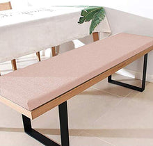 Cuscino per panca da esterni, imbottitura in schiuma, 120 x 30 cm, comodo e durevole, imbottitura di ricambio per panca da giardino o altalena, 2 3 4 posti