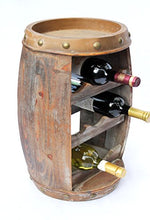 DanDiBo Scaffale-Vino Botte Vini 1555 Bar Porta-Bottiglie 50cm per 8 bottigl. Scaffale Botte Botte-Legno