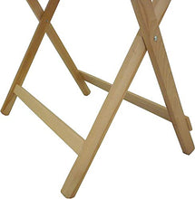 Mediawave Store - Tavolo Pieghevole 80 x 60 cm in Legno Richiudibile da Giardino, Tavolino Pieghevole d'Appoggio, Legno, Salvaspazio, Ideale per Balcone, Terrazzo, Tavolino PIC nic (Naturale)