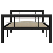 SKM Giroletto Nero e Bianco in Metallo 90x200 cm
