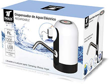 Thulos Dispenser Elettrico, in Metallo, Bianco, 16,5 x 7,5 x 12,9 cm