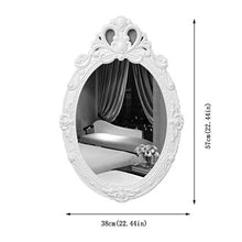 LYMUP delle Famiglie Specchio da Parete Specchi for Soggiorno Antico, Bellezza Specchio Appeso Lavaggio Specchio Comodino Specchio Bagno Specchio Specchio Bathroom Vanity Ingrandire