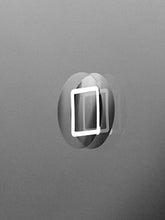 Yellowshop - Specchio Specchiera Cm L.60 x H.80 A Luce LED Retroilluminato Filo Muro Bagno Design Moderno con Touch Modello Vertical 68