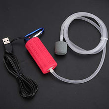 SALUTUYA Acquario Silenzioso Pompa di Ossigeno Pompa di Ossigeno Serbatoio di Pesce Pompa di Ossigeno USB per Acquario Pompa di Ossigeno Muto Ricarica Aumentare la Pompa di Ossigeno(USB Air Pump)