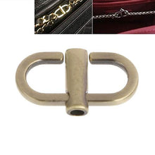Zhouzl Casa & Giardino 10 PCS del Sacchetto del Metallo Lunghezza Catena Fibbia di Regolazione Casa & Giardino (Colore : Ancient Gold)