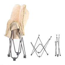 XUSHEN-HU Folding @ Home di Campeggio Esterna di Viaggio Festival Beach Garden Pesca Luna Sedia Pieghevole Sedile Deluxe Portatili divani Cuscino Imbottito