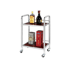 MEI XU Carrelli di Stoccaggio Carrello portautensili - Mobile Rack Hotel Service Car tè Vino Carrello Dessert Carrello per Auto 2/3 Strati Carrelli di Utilità (Dimensioni : 2 Layers)