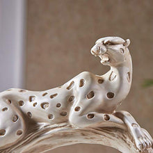 CYYMY Leopardo Portabottiglie da Vino di Resina Creativo del Supporto Bottiglia Decorazione di Casa Artigianato Ornamenti Regalo di Natale Cremagliera del Vino