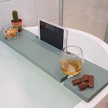 ZCCL Mensola per Vasca da Bagno, Moderna Staffa Multifunzione per Vasca da Bagno per Bagno Mensola da Bagno Accessori per Vasca da Bagno con Maniglie Rack