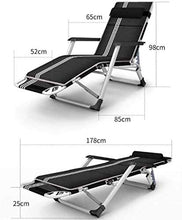 Sedie da campeggio da giardino pieghevole sedia pieghevole da giardino reclinabile Zero Gravity sedia ispessita giardino reclinabile regolabile all'aperto spiaggia campeggio sedia supporto 199,6 kg
