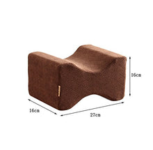 Xufei Memory Cotton Personalised Leg Pillow, Ergonomics, Leggings Gamba Cuscino Gamba Cuscino Gamba Gambe (Color : Camel)