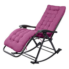 SHUAIIJUAN Sedia per il tempo libero domestico Outdoor a dondolo da giardino sedia di svago pieghevole Prato sedie a sdraio Patio Sdraio da spiaggia reclinabili Sedie, Textilene tessuto Lettino Rocker
