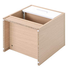 WGYDREAM Comodino Comodino Comodino Comodino con 1 Cassetto 1 Ripiano Cassettiera in Legno di Quercia unità di Organizzazione Facile da Montare per Soggiorno Camera da Letto