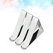 YAYANG Clamp 12pcs Tablecloth Clips in Acciaio Inox Triangolare Triangolare Tovaglia Portabicchieri Copertura da Tavolo Morsetti Regolabili per la Festa del Picnic di Nozze