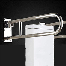 Maniglioni da bagno Non Slip pieghevole Supporto maniglia della guida, servizi igienici scomparsa di sicurezza Grab Bar Qualificati Bagno Handicap aiuti Supporto, Resistenza igienici mano Grips Access