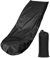 Namvo 210D Tessuto Impermeabile Rivestito in Argento, Antipolvere, Copertura per Tosaerba a Spinta con Custodia (Nera)