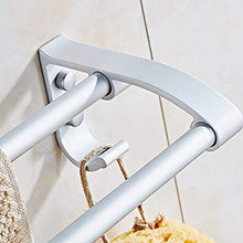 JKCKHA Northern Europe. A Parete ferroviari cremagliera cremagliere Bagno cremagliera Bagno Gancio Doppia cremagliera palo di Alluminio Spazio Accessori Bar Bagno cremagliera Bagno Hardware