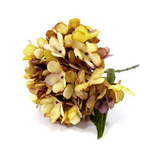 LPxdywlk 34cm Classico Fiore Artificiale Foglia Pianta Bouquet Festa Nuziale Decorazione Domestica Fotografia Puntelli Giallo