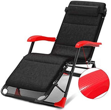 L&B-MR - Sedia reclinabile a gravità zero per persone pesanti, sedia a sdraio pieghevole per esterni, supporta sedie a gravità zero da 200 kg