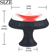 Imposta Royalty Starfish Pomelli per Porta Set di 4 Pomelli per Mobili Manopole per Cassetti Cucina Armadio Vetro