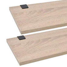 Wyxy Set di 8 mobili per lavabo da Bagno Beige | 1 Pensile per Lavello + 2 Specchi + 2 Ripiani + 3 Lavelli in Ceramica