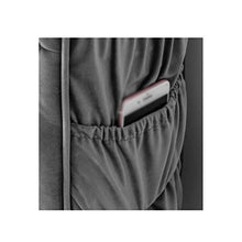 ASDFY Copri-Letto in Tessuto all-Inclusive Copri-Letto in Tinta Unita Parapolvere per Schienale Copri-Comodino Copri-Letto Morbido Addensato （Grigio）